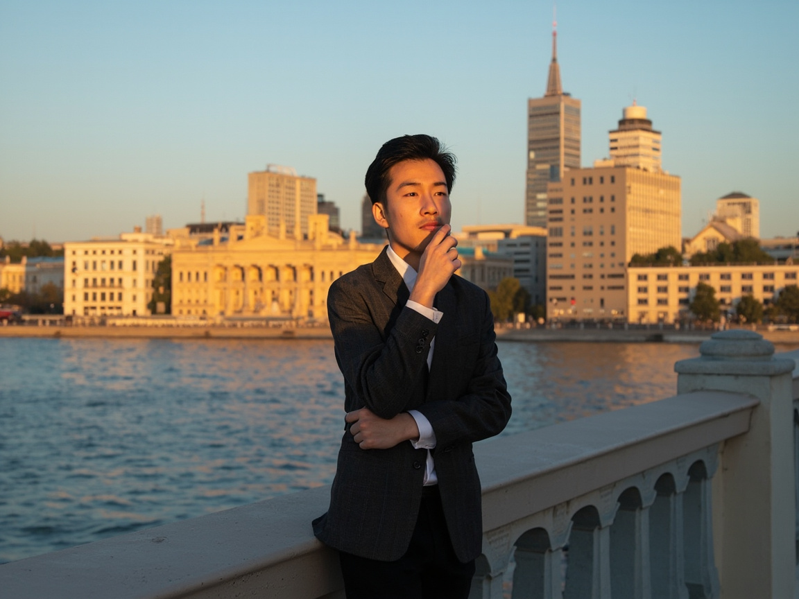 圣彼得堡涅瓦河畔华人创业者